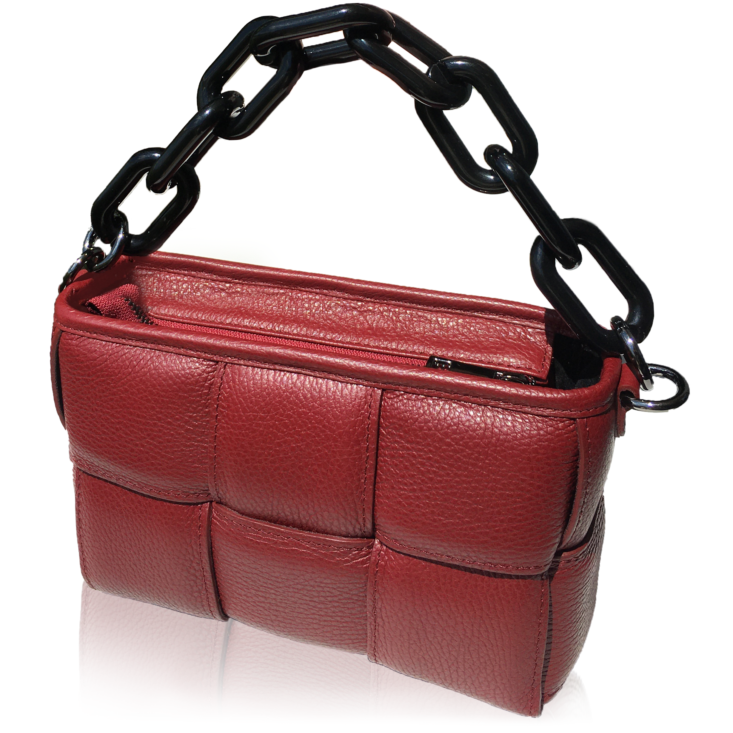 LORENZA Woven Handbag